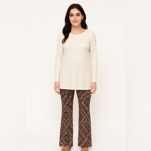 New Direction Palazzo Pants Medium Geometric